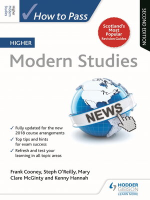 cover image of How to Pass Higher Modern Studies